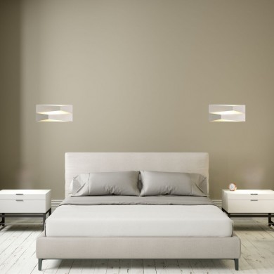 Applique murale FUJI 10W LED Blanc MANTRA 8156