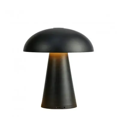 Lampe de table FUNGI 1x1,5W Max LED Noir MARKSLOJD 108655
