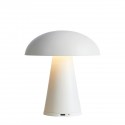 Lampe de table FUNGI 1x1,5W Max LED Blanc