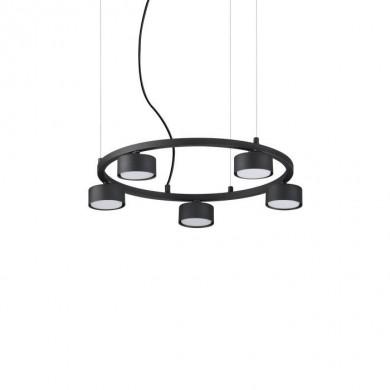 Suspension MINOR Noir 5xGX53 15W IDEAL LUX 235516