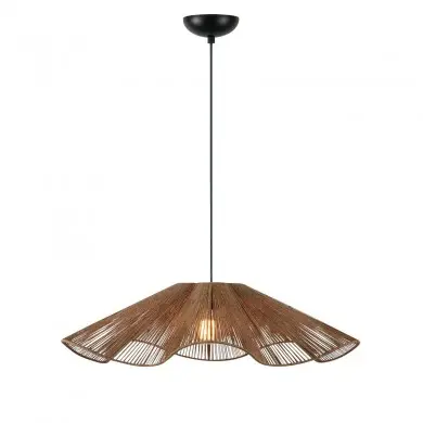 Suspension NAMI 1x40W Max E27 Noir Naturel MJ_108681 108681 Suspension NAMI 1x40W Max E27 Noir Naturel MARKSLOJD 108681