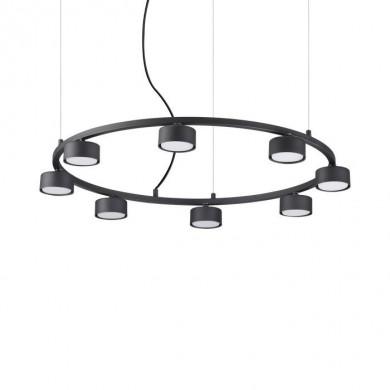 Suspension MINOR Noir 8xGX53 15W IDEAL LUX 235547