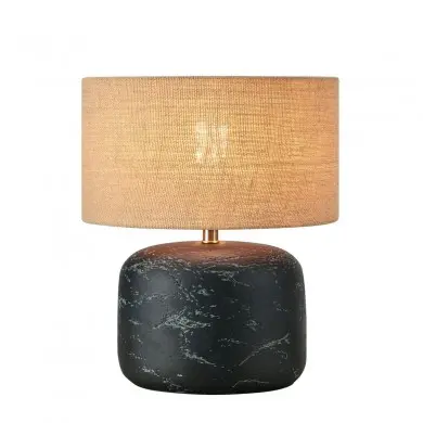 Lampe de table MONTAGNA 1x40W Max E27 Noir MJ_108684 108684 Lampe de table MONTAGNA 1x40W Max E27 Noir MARKSLOJD 108684