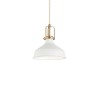 Suspension ERIS1 Blanc 1xE27 60W IDEAL LUX 238104