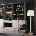 Lampadaire Pedestal 1x60W E27 Crème