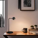 Lampe Eyes 1x6W Noir Fumé H38,3