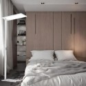 Lampadaire Comfort 1x76W LED Blanc 3000K