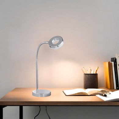 Lampe de table Rennes Chromé 1x4W SMD LED REALITY R52411106