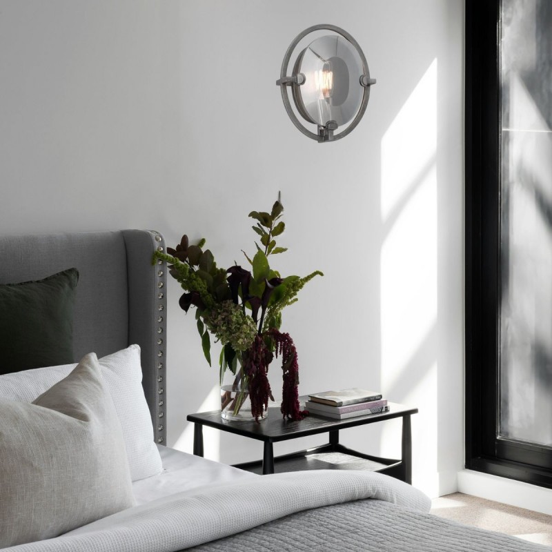 Applique Murale PRISM 1x40W E14 Graphite TROY LIGHTING B2821-GRA-CE