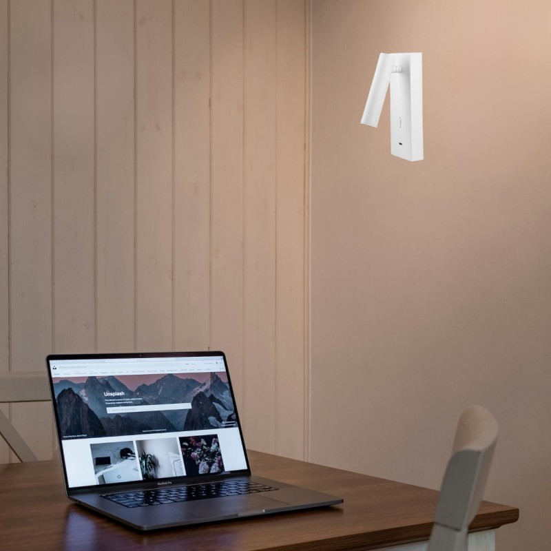 Applique murale TARIFA II 3W LED Blanc MAN_8498 8498 Applique murale TARIFA II 3W LED Blanc MANTRA 8498