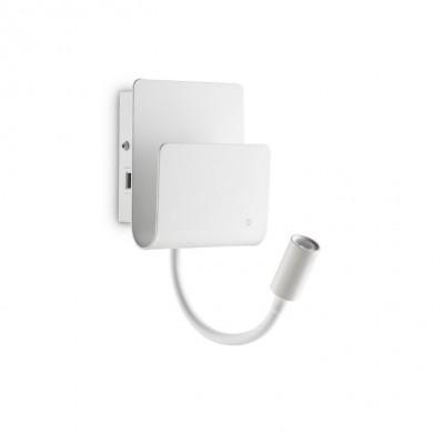 Applique Murale PROBE Blanc LED 9W IDEAL LUX 243160