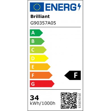 Plafonnier BUFFI 1x40W Led Blanc BRILLIANT G90357A05