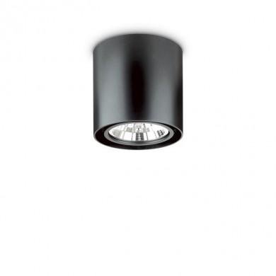 Plafonnier MOOD Noir 1xGU10 50W Rond IDEAL LUX 243450