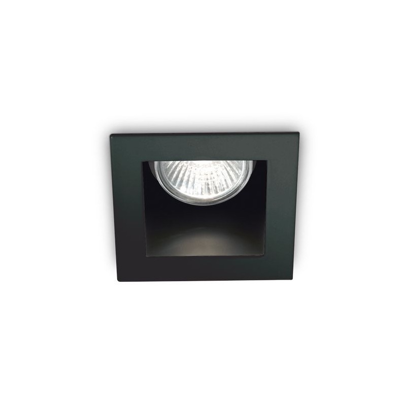 Encastré FUNKY Noir 1xGU10 50W IDEAL LUX 243849