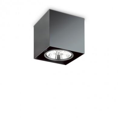 Plafonnier MOOD Noir 1xGU10 50W Carré IDEAL LUX 243931