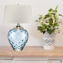 Lampe Samara 1x60W E27 + 1x7W GU10 LED Bleu
