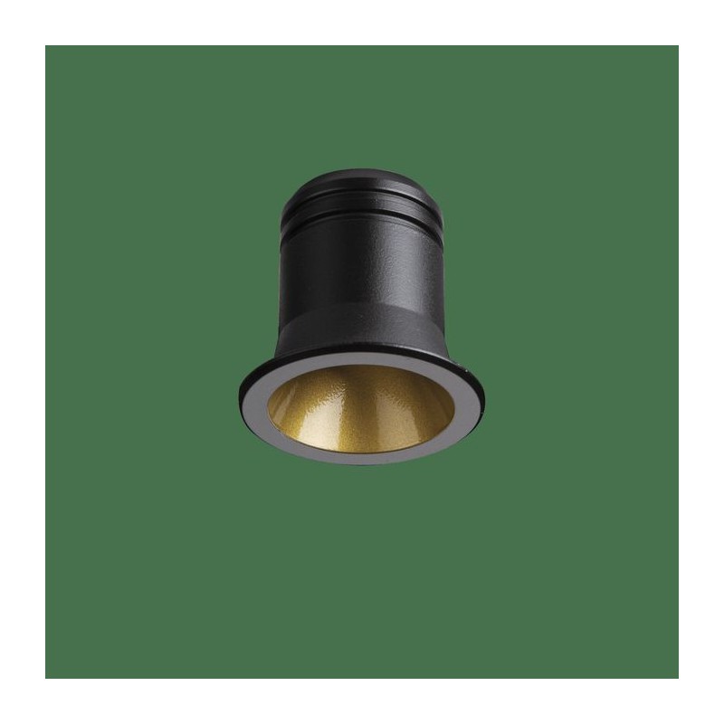 Applique Murale VIRUS Noir Or LED 3W IDEAL LUX 244853