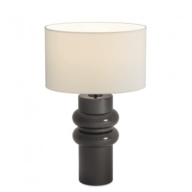 Lampe de table Almeria 1X15W Max LED E27 Noir brillant ACB S8213080N