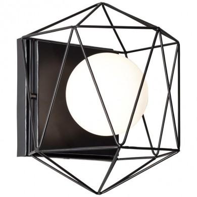 Applique Plafonnier SYNERGY 1x33W G9 Noir-verre blanc BRI_96847_06 96847/06 Applique Plafonnier SYNERGY 1x33W G9 Noir-verre blanc BRILLIANT 96847/06