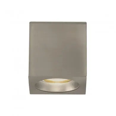 Plafonnier Branco 1X8W Max LED GU10 Nickel Mat ACB P3468181NM
