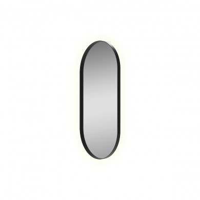 Miroir lumineux Daniela 1X55W LED Noir ACB A9755000N