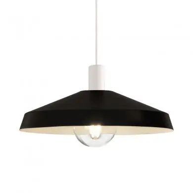 Suspension Evelyn 1X15W Max LED E27 Noir - Kit blanc ACB C3906081N