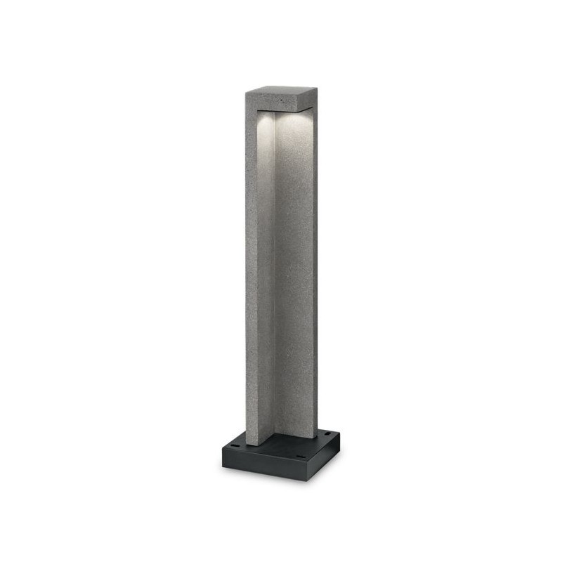 Borne extérieure TITANO Granit Noir LED 9W D74 IDEAL LUX 246987