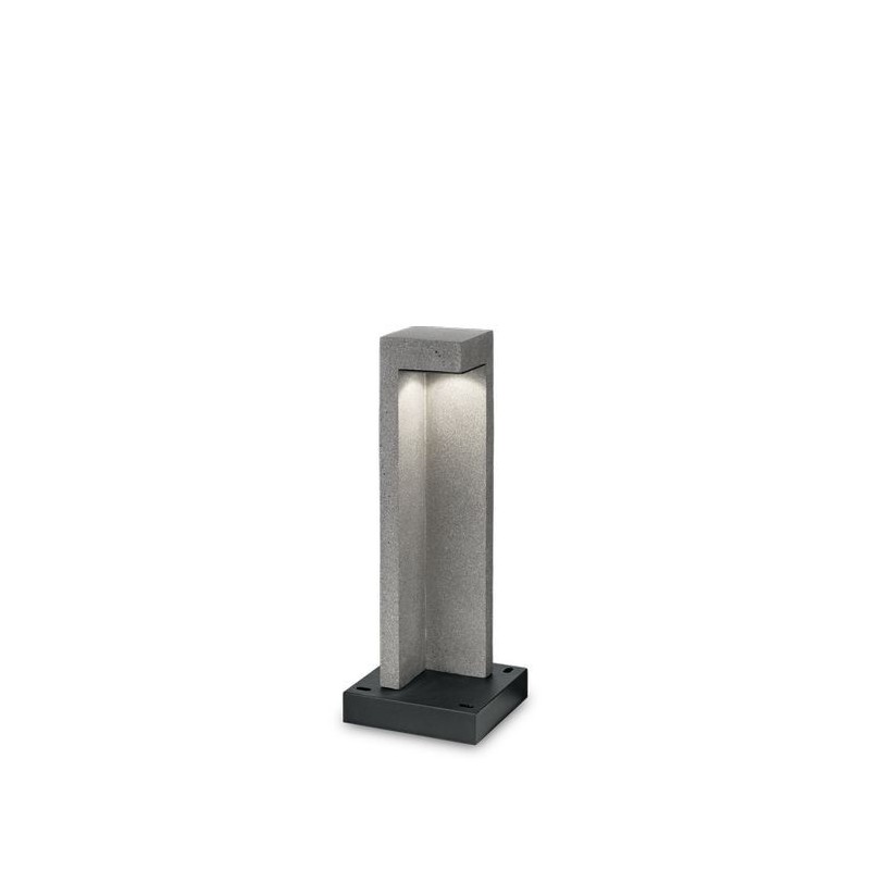 Borne extérieure TITANO Granit Noir LED 9W D49 IDEAL LUX 246994