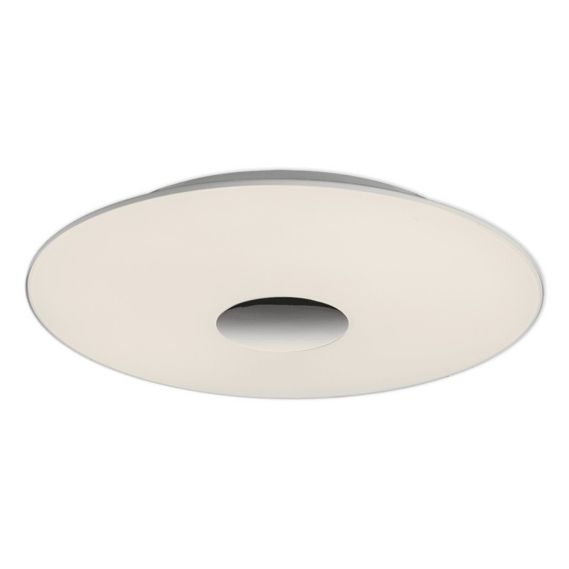 Plafonnier Live 1X36W LED Opale - Chrome ACB P3631170OPL