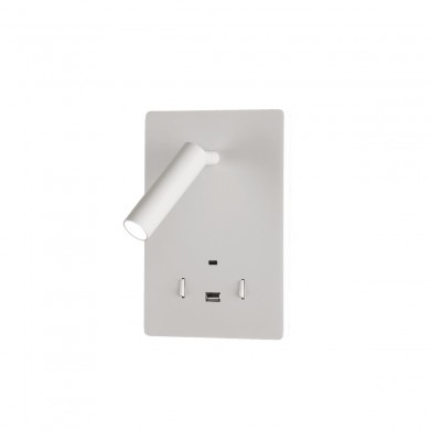 Applique murale Manat 1X12W LED Blanc ACB A3568001B