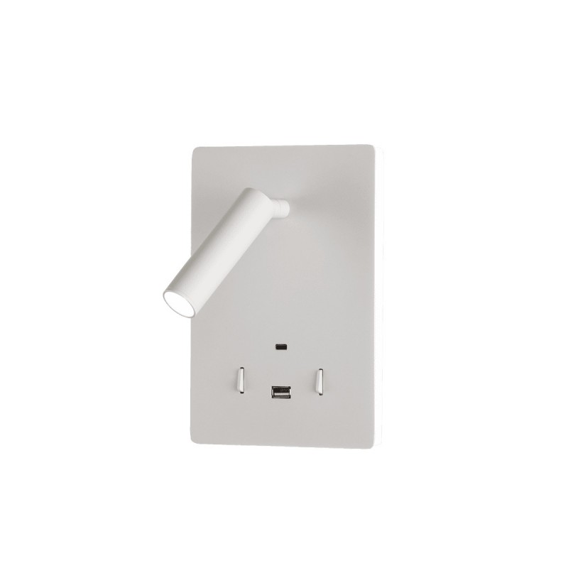 Applique murale Manat 1X12W LED Blanc ACB A3568001B