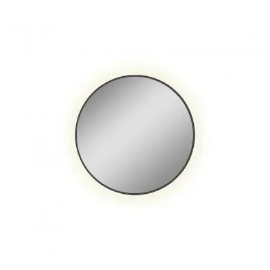 Miroir lumineux Olbia 1X46W LED Noir ACB A3958100N