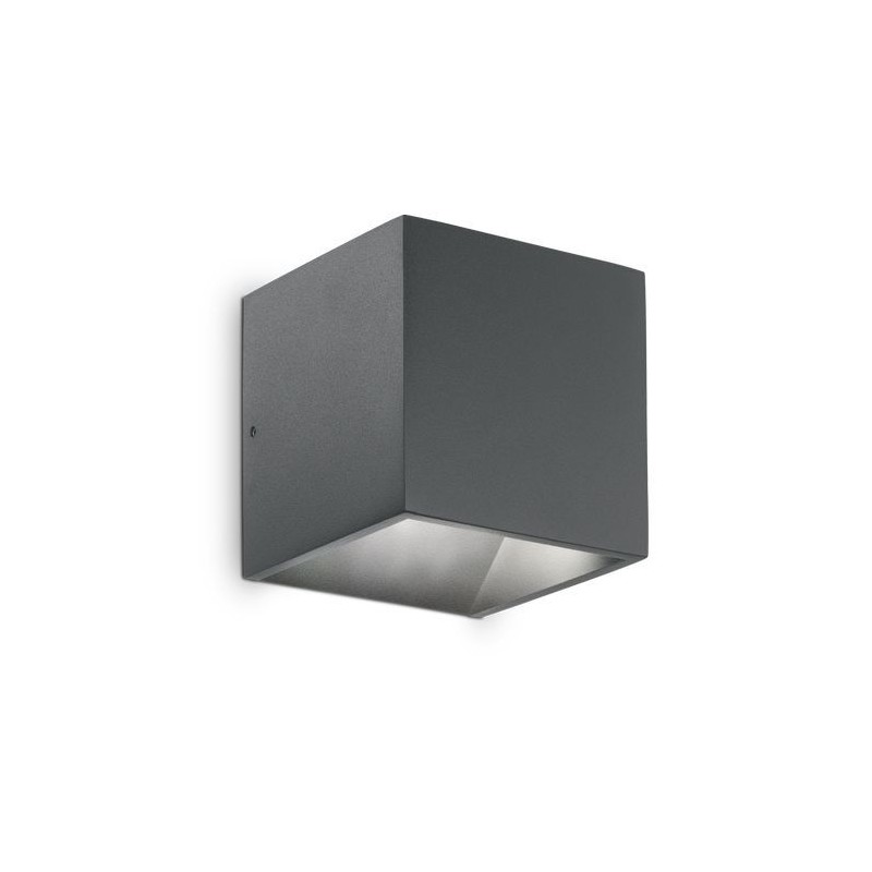 Applique extérieure RUBIK Anthracite LED 7W IDEAL LUX 247083