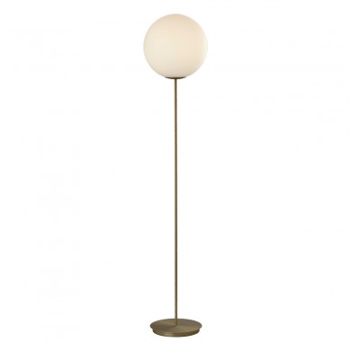 Lampadaire Parma 1X15W Max LED E27 Or mat antique - Opale ACB H3946180O