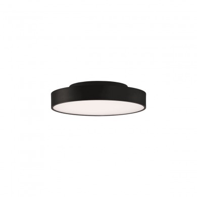 Plafonnier Roma 1X40W LED Noir ACB P3974070N