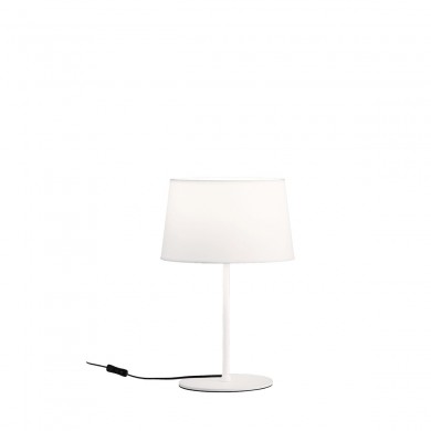 Lampe de table Stilo 1X15W Max LED E27 Blanc - Kit blanc ACB S8202080B