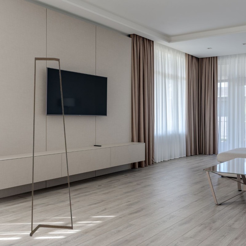 Lampadaire MINIMAL LED Intégrée 20W Marron MANTRA 7288