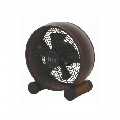 Ventilateur Table Fan 28cm Bronze et Noir BOUTICA DESIGN 213121EU