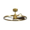 Ventilateur Plafond Cessna 70cm Bronze Antique et Bois BOUTICA DESIGN 21611649