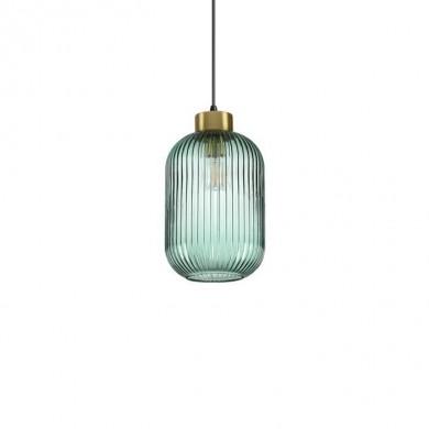 Suspension MINT Vert Noir 1xE27 60W D14 IDEAL LUX 248554