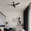 Ventilateur Plafond Pote 110 cm Noir NOVA LUCE 