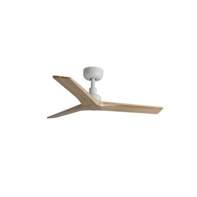 Ventilateur Plafond KLIM S 92,5cm Blanc Bois Chêne FARO 34281