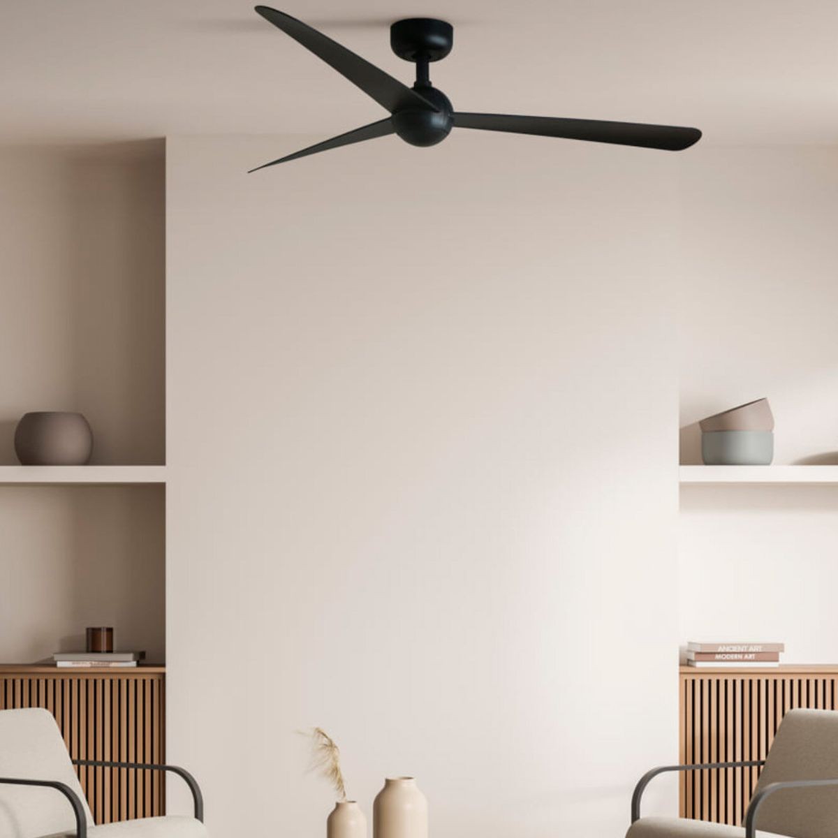 Ventilateur De Plafond D'intérieur à DEL Avec Chaînette Carnam, 42 Po