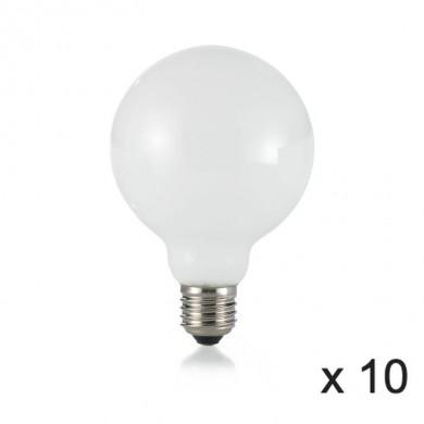 Ampoule (x10) 8W E27 Blanc D9,5 252186 IDEAL LUX 252186
