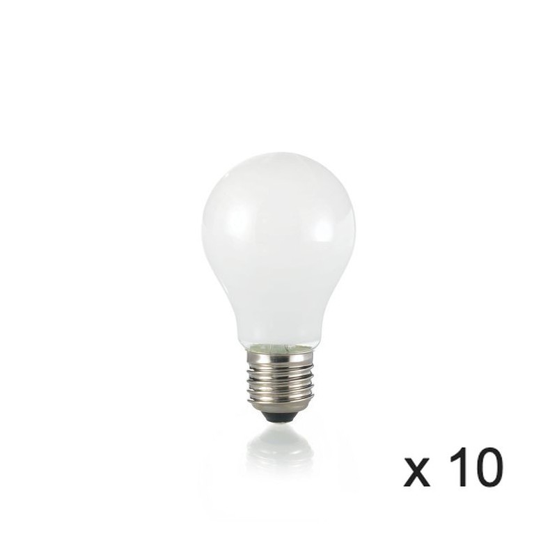 Ampoule (x10) 8W E27 Blanc D6 252209 IDEAL LUX 252209