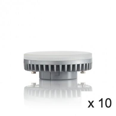 Ampoule (x10) 9,5W GX53 Blanc Aluminium D7,5 252551 IDEAL LUX 252551