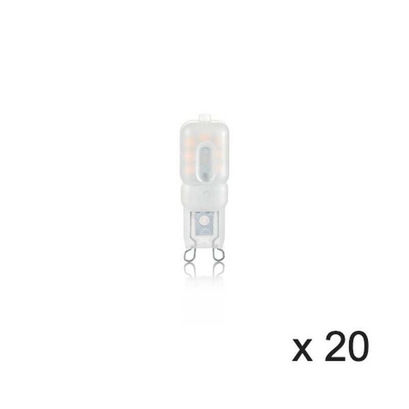 Ampoule (x20) 2,5W G9 Blanc D1,7 253381 IDEAL LUX 253381