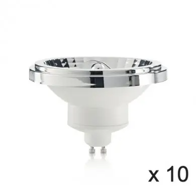 Ampoule (x10) 13W GU10 Chromé D11,1 253398 IDEAL LUX 253398