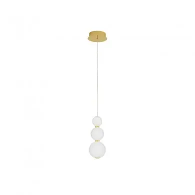 Suspension PERLA Doré 11W LED NOVA LUCE 9695301