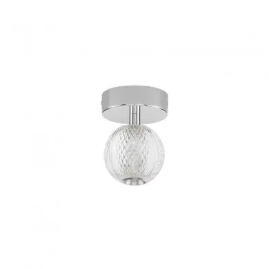 Plafonnier BRILLE Chrome 6W LED NL_9186907 9186907 Plafonnier BRILLE Chrome 6W LED NOVA LUCE 9186907